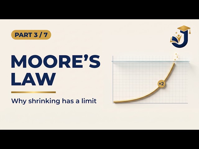 Moore's Law, and Why Shrinking Has a Limit | 1-1 Part 3 | Programming & AI (English)