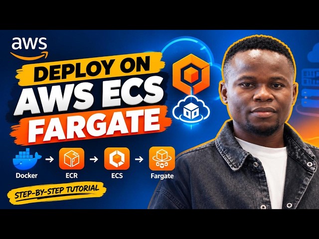 How to Deploy a Dockerized web App on AWS ECS Fargate | Step-by-Step