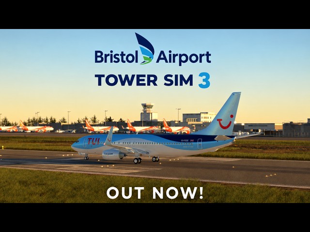 BRISTOL AIRPORT Now In Tower Simulator 3 | Review And Gameplay