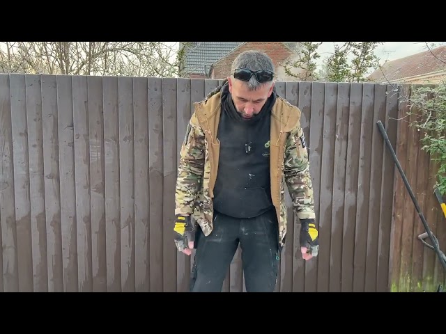 Day 3 of a garden room build tutorial