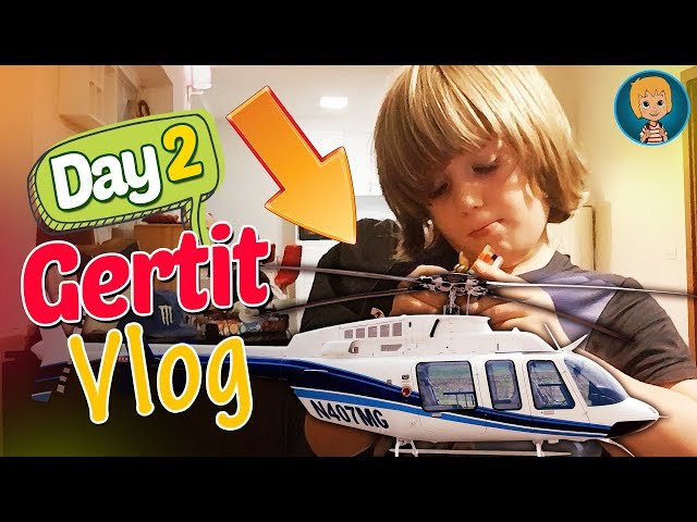 Gerti Toys VLOG - HELICOPTER Toy and SLIME Challenges