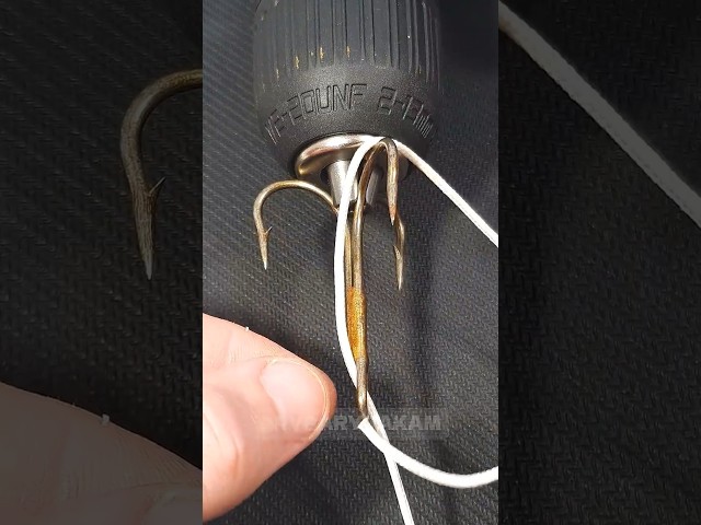 🔥 How to Use a Fishing Knot-Tying Tool 🚀#shortsvideo  #fishing