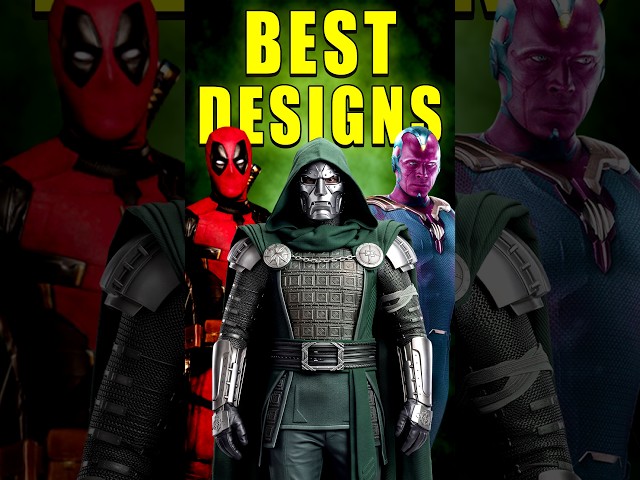 Ranking the best MCU character designs. Part 3. Which costume is the best? #MCU #Marvel #Design