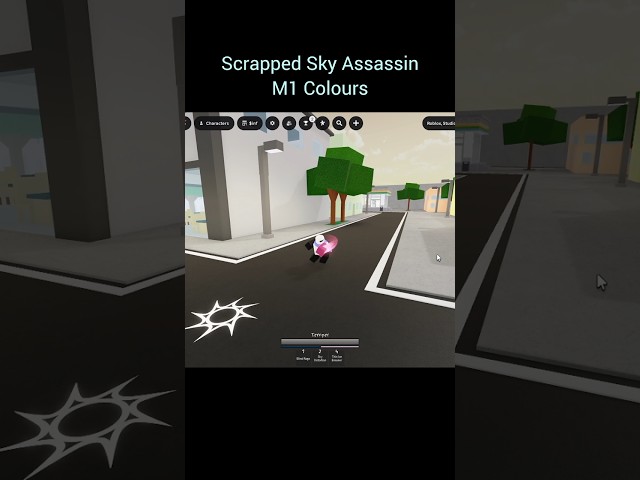 Scrapped Sky Assassin M1 Colours! 🔥 #roblox #jjs