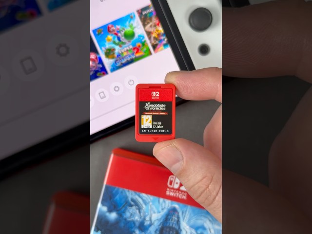 Testing Xenoblade Chronicles Switch 2 Edition in a Switch 1 OLED #nintendo #xenobladechronicles