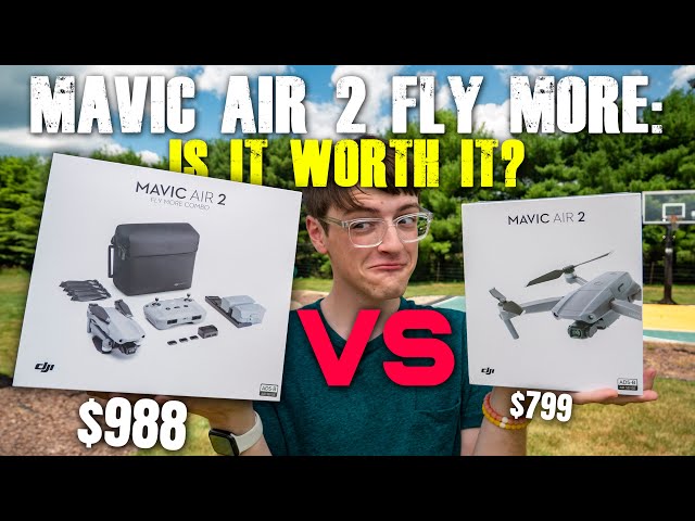 DJI Mavic Air 2 vs. Fly More Combo: Is The DJI Mavic Air 2 Fly More Combo WORTH IT Over The DJI MA2?