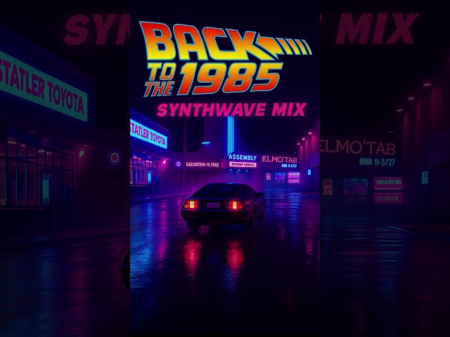 Back to the 1985 - Synthwave Mixtape #synthwave #music #electronicmusic #retrowave #chillwave