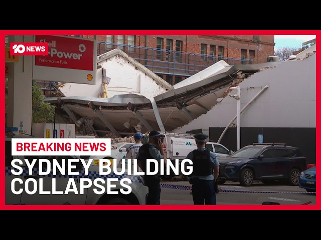 Multiple People Treated For Injuries After Building Collapse In Sydney | 10 News