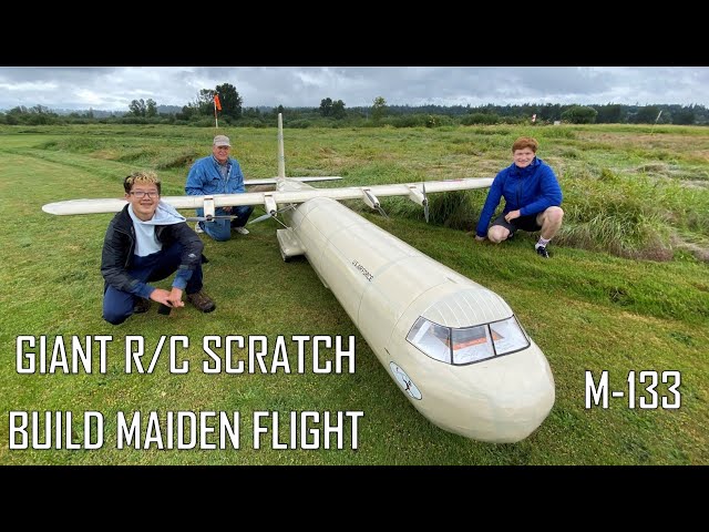 GIANT R/C Mudgy 133 Maiden Flights | M-133 |