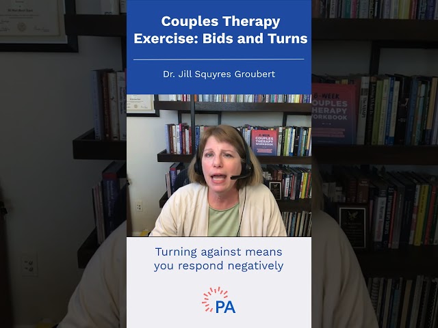 Couples Therapy Exercise: Bids and Turns #shorts