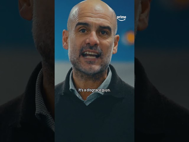 "I'm tired, I WANNA QUIT" 😳 The raw emotion of football 👀 #pepguardiola #guardiola #mancity #pep