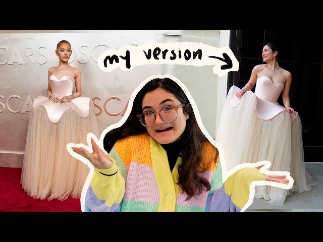 Making Ariana Grande’s Oscar Dress in ONE WEEK!