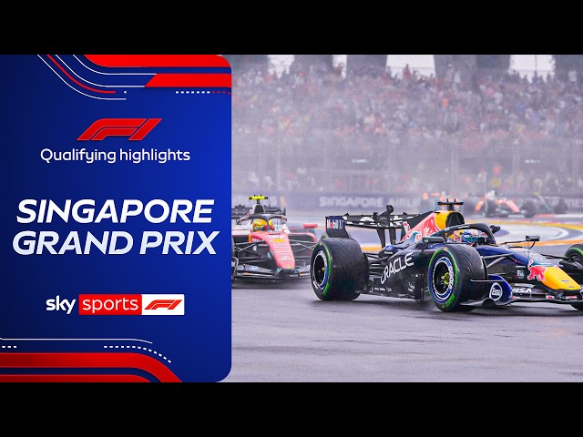 Who took pole in Singapore?! | Singapore Grand Prix Qualifying Highlights