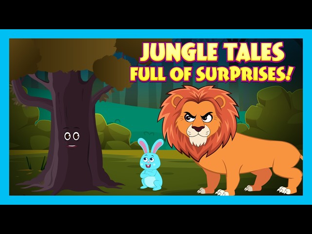 🌿 Jungle Tales Full of Surprises! 🦁 | Fun & Educational Stories for Kids | Bedtime Stories for Kids