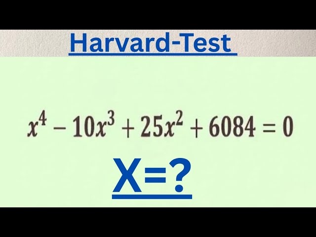 Only 1% of Math Students Can Solve This Olympiad Problem 