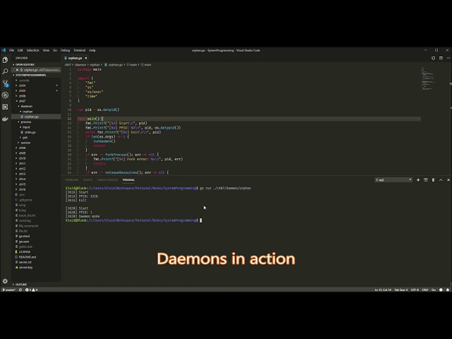 Hands-On System Programming with Go | 7. Handling Processes and Daemons