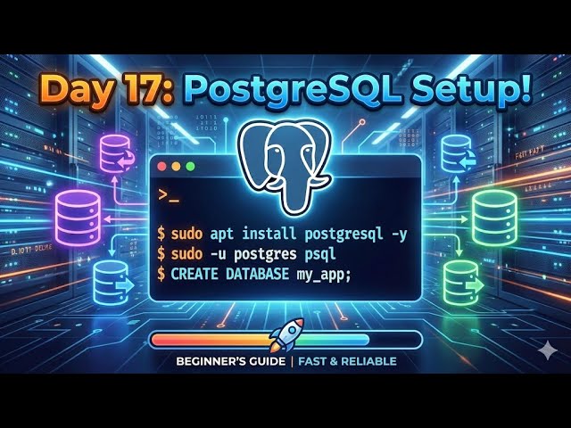 Setting Up a Production PostgreSQL Database on Linux (DevOps Guide)