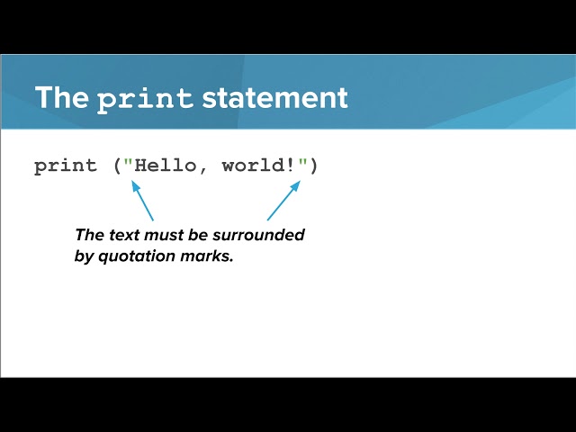 Python- Printing in Python