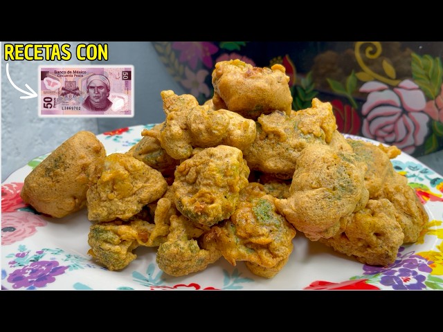 RECETA CON $50 PESOS 😱 ¡MÁS BARATO, IMPOSIBLE! 💸