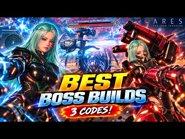 ARES: THE IRON VANGUARD Best Boss Builds Guide! + 3 Dev Livestream Codes