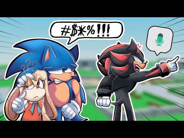 SONIC and SHADOW BRING CREAM to ROBLOX VC