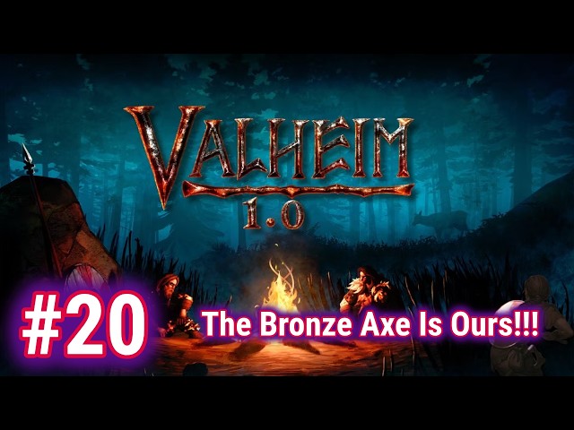 Valheim 1.0 - Episode 20 - 2026 PS5 Gameplay - A Bronze Axe, A Cart and A Dream...