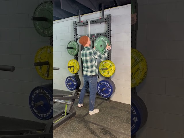 I found a use for my old jammer arm handles - DIY weight storage
