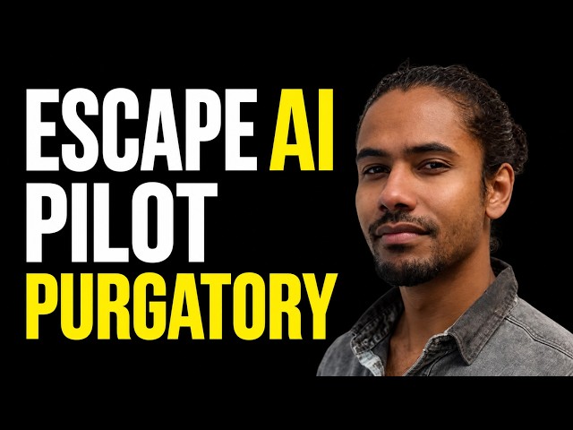 Why AI Pilots Fail: How to Escape AI Pilot Purgatory and Scale Enterprise AI | Ronnie Kwesi Coleman