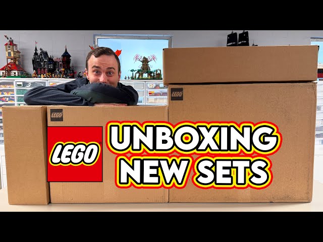 Massive LEGO Unboxing! March 2026 Sets!