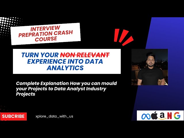 Make Your Non-Tech Experience Count in Data Analytics | Proven Tips to Switch into Data Analytics !