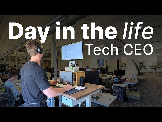 A Day in the Life of a Tech Startup CEO