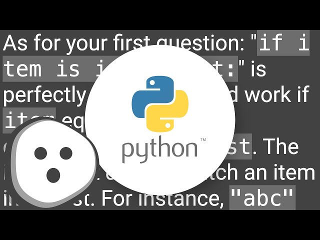 Python: Find in list