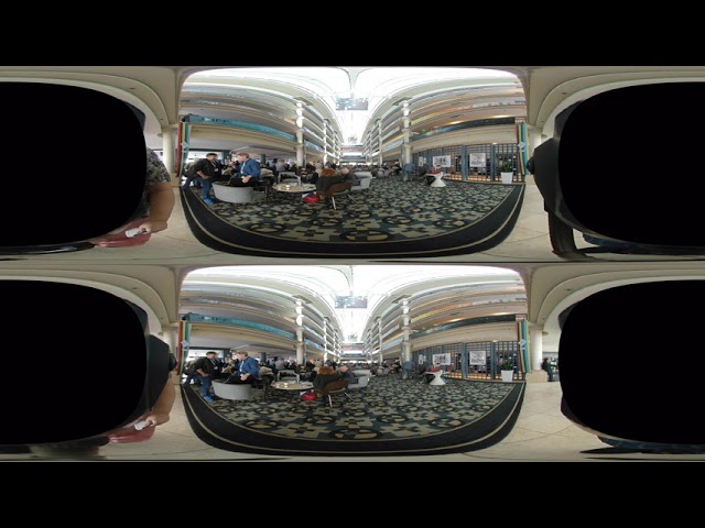 AFM 2019 Loews Hotel (Insta360 EVO 180 3D)