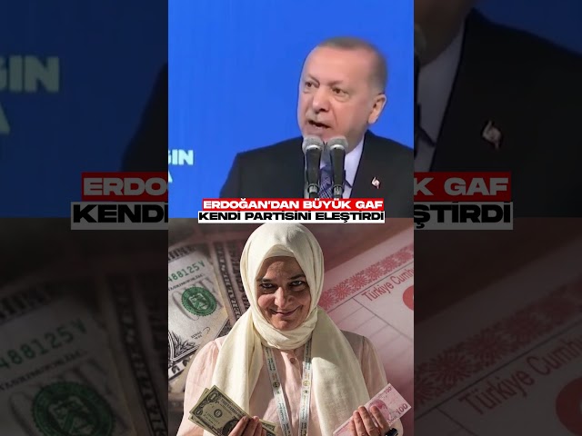 Erdoğan Had a Major Slip of the Tongue! 🛑 "That Is Our Mentality!" #shorts