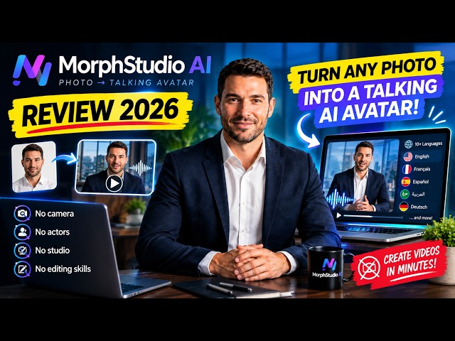 MorphStudio AI Review 2026: Turn Any Photo Into a Talking AI Avatar! 🤖