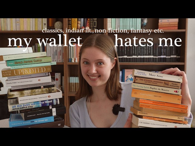 A MASSIVE Book Haul | classics, non-fiction, indian lit., fantasy etc.