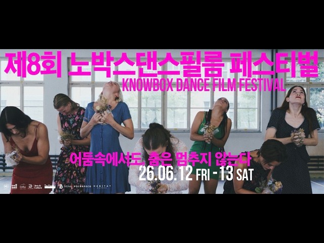 제8회 노박스댄스필름 페스티벌 2026 | 스케치
