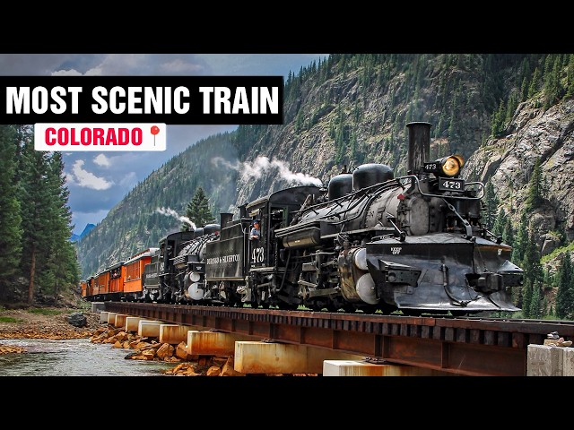 FIRST CLASS On America’s MOST SCENIC Train | Durango and Silverton