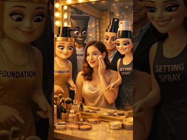 The foundation Affair Part 2 #shorts #shortsfeed #shortsvideo #beautytips #aiads @MrBeast