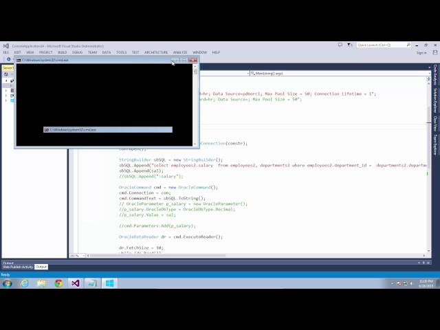 Oracle and .NET: Performance Best Practices