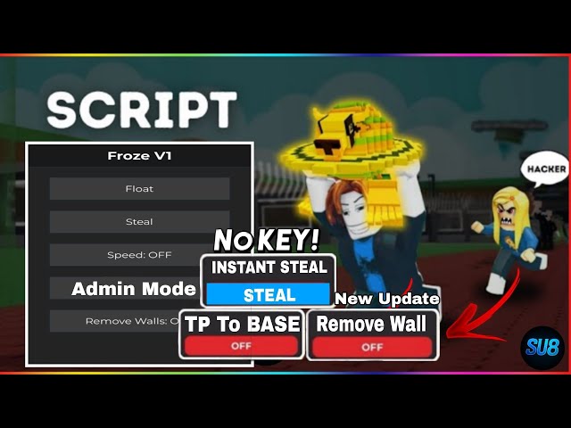 Steal a Brainrot Script GUI | NO KICK INSTANT STEAL NOCLIP ROBLOX SCRIPT