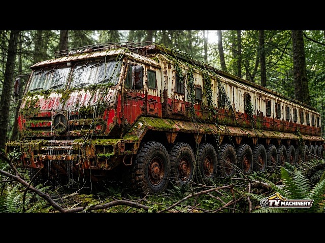 4 Massive Rusted Vehicles Restored - Amazing Heavy Vehicle Restoration Compilation