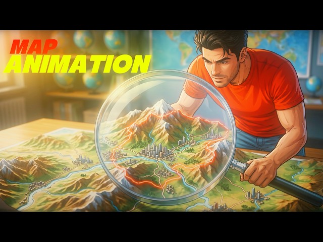 The Easiest Way to Create AI Map Animations