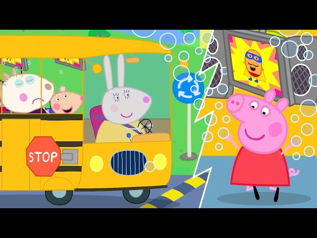 Peppa Pig Tales 🚌 The NEW School Bus! 🫧 Peppa Pig Episodes