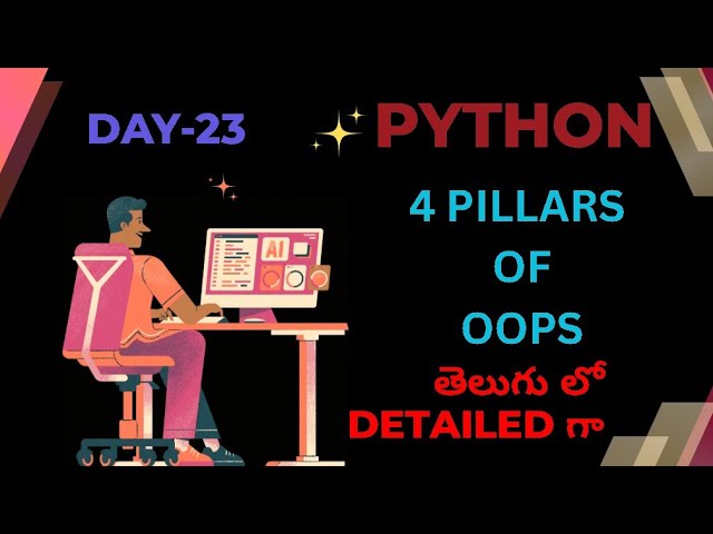 Four pillars of oops in python