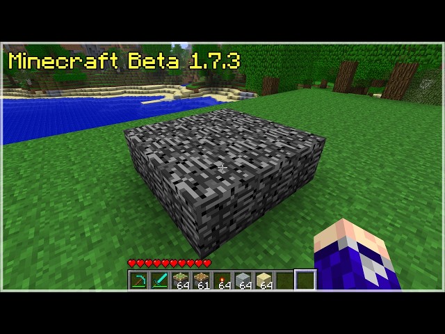 How to Break Bedrock in Minecraft Beta 1.7.3