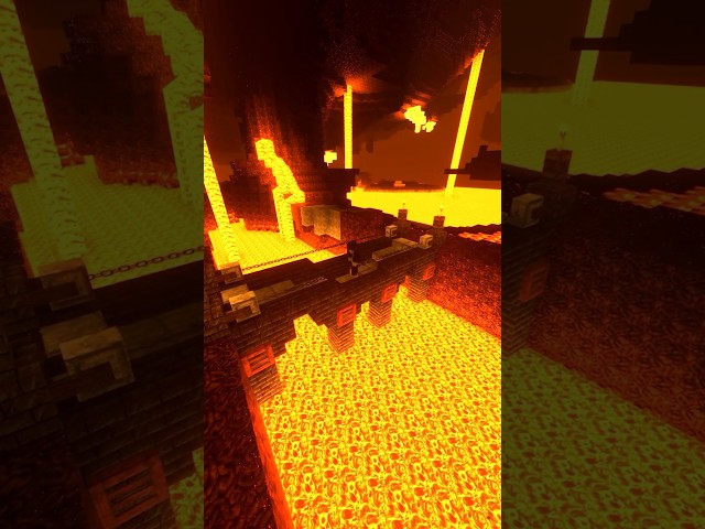 Minecraft nether bridge #minecraft #minecraftshorts #shorts
