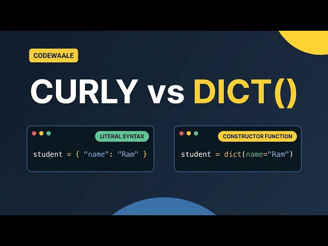 Python Dictionary Tutorial | Complete Guide with Examples