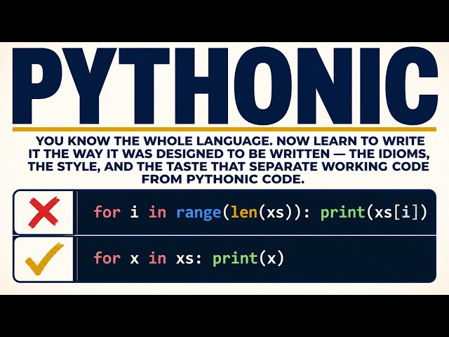 Ep 18: There's One Obvious Way to Do It | Writing Pythonic Code