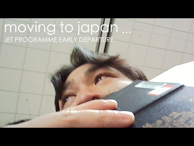vlog | moving to japan as a JET PROGRAMME Early Departure candidate